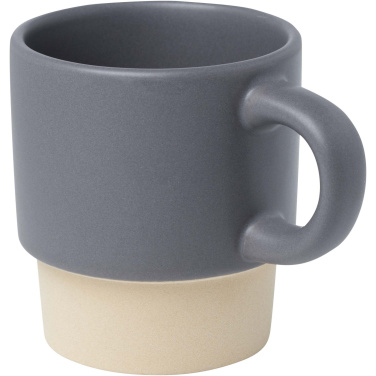 Logo trade promotional gifts picture of: Olympia 130 ml stackable expresso cup with clay bottom