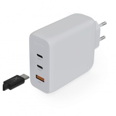 Logotrade promotional products photo of: Xtorm XEC100 GaN² Ultra 100W wall charger