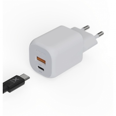 Logo trade promotional giveaways image of: Xtorm XEC035 GaN² Ultra 35W wall charger