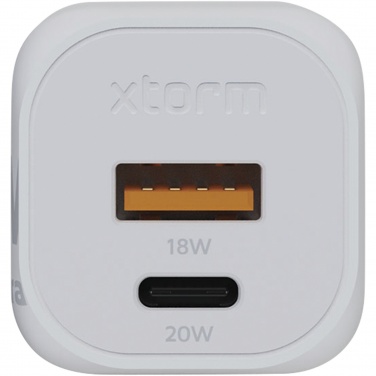 Logotrade promotional merchandise photo of: Xtorm XEC020 GaN² Ultra 20W wall charger