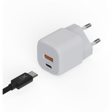 Logo trade corporate gifts picture of: Xtorm XEC020 GaN² Ultra 20W wall charger