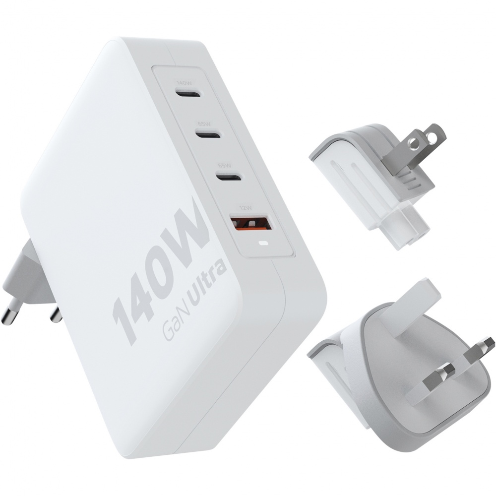 Logo trade advertising products picture of: Xtorm XVC2140 GaN Ultra 140W travel charger with 240W USB-C PD cable