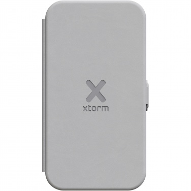 Logo trade corporate gifts image of: Xtorm XWF31 15W foldable 3-in-1 wireless travel charger