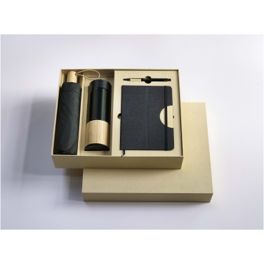 Logo trade promotional gifts picture of: Carmen A5 hard cover notebook and ballpoint pen gift set