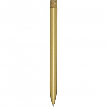 Logotrade business gift image of: Beatriz recycled brass ballpoint pen