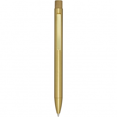 Logo trade promotional items image of: Beatriz recycled brass ballpoint pen