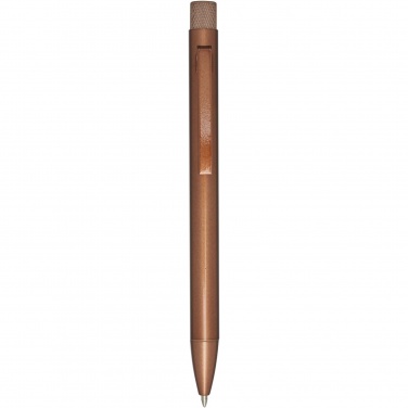 Logo trade advertising products picture of: Beatriz recycled brass ballpoint pen