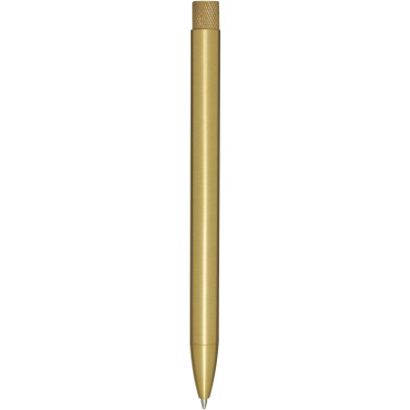 Logo trade promotional products image of: Beatriz recycled brass ballpoint pen