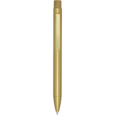 Logotrade promotional item picture of: Beatriz recycled brass ballpoint pen