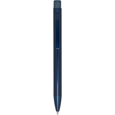 Logo trade promotional item photo of: Beatriz recycled brass ballpoint pen