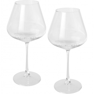 Logo trade promotional product photo of: Rosso 2-piece wine glass set 