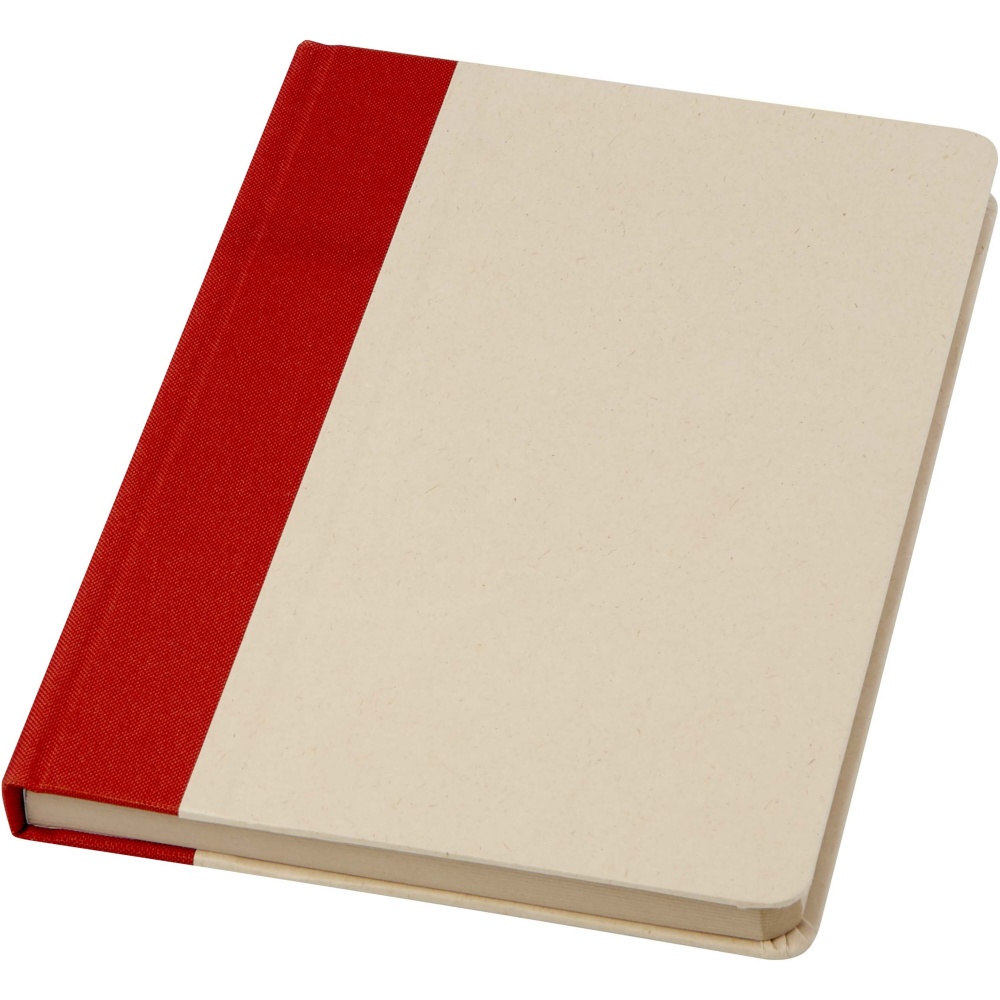 Logo trade advertising product photo of: Liliana A5 sugar cane plastic hard cover notebook