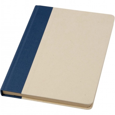 Logo trade promotional item photo of: Liliana A5 sugar cane plastic hard cover notebook