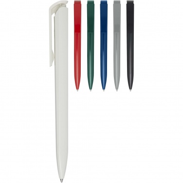 Logo trade promotional items picture of: Lucia recycled plastic ballpoint pen