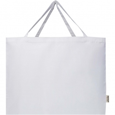 Logotrade promotional product image of: Odessa 220 g/m² GRS recycled cotton large tote bag