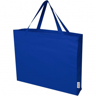 Logotrade promotional merchandise picture of: Odessa 220 g/m² GRS recycled cotton large tote bag