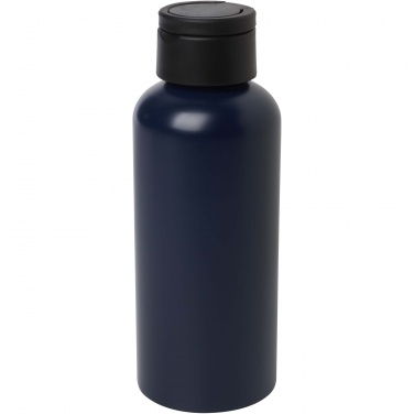 Logo trade promotional items picture of: Trinity 600 ml RCS certified recycled aluminium water bottle with RPET lid