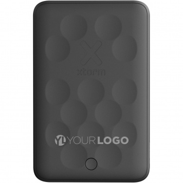 Logo trade promotional giveaway photo of: Xtorm FS5W051 5.000 mAh magnetic wireless power bank