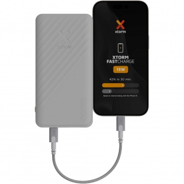 Logo trade advertising products image of: Xtorm XG210 Go2 15W 10.000 mAh fast charge power bank