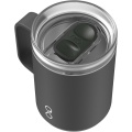 Ocean Bottle 350 ml insulated travel mug, Obsidian Black