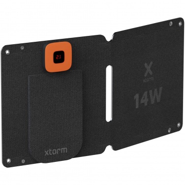 Logo trade corporate gift photo of: Xtorm XR2S14 SolarBooster 14W foldable solar panel