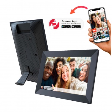 Logo trade business gift photo of: Prixton Prado 10" Frameo wifi digital photo frame