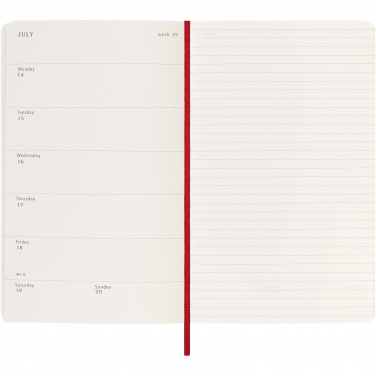 Logotrade promotional item image of: Moleskine soft cover 12 month weekly L planner