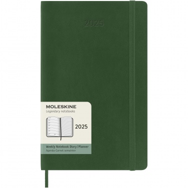 Logo trade promotional gifts picture of: Moleskine soft cover 12 month weekly L planner