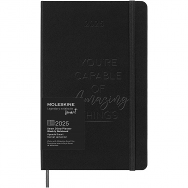 Logotrade promotional item image of: Moleskine 12 month L weekly Smart Planner