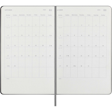 Logo trade business gifts image of: Moleskine 12 month L weekly Smart Planner