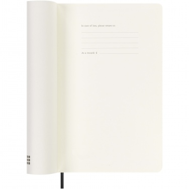 Logotrade promotional giveaways photo of: Moleskine 100% VEGEA® Boa 12M L weekly soft cover planner