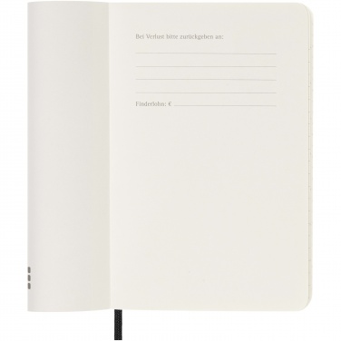 Logotrade promotional gifts photo of: Moleskine soft cover 12 month weekly PK planner - German