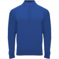 Epiro long sleeve unisex quarter zip sweatshirt, Royal blue