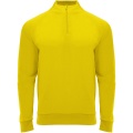 Epiro long sleeve kids quarter zip sweatshirt, Yellow