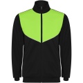 Evans unisex tracksuit, Solid black / Lime