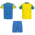 Juve unisex sports set, Yellow / Royal blue