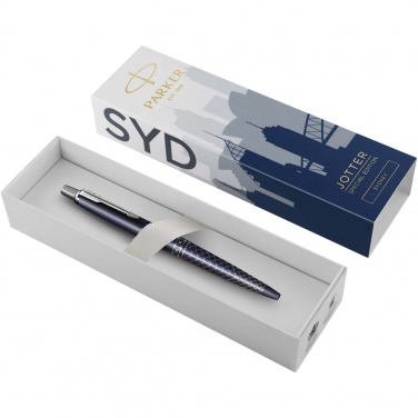 Logo trade promotional merchandise picture of: Parker Jotter SE Global Icons colour trim ballpoint pen