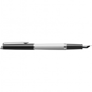 Logo trade promotional items image of: Hemisphere colour blocking fountain pen with palladium trim