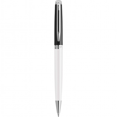 Logotrade promotional giveaway image of: Hemisphere colour blocking ballpoint pen with palladium trim