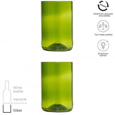 Logo trade corporate gifts picture of: Originalhome 280 ml drinking glass set