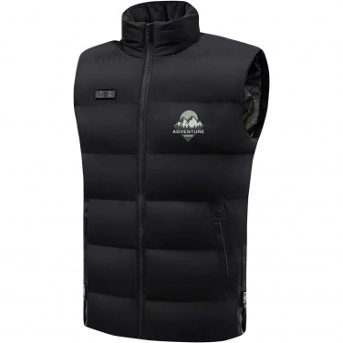 Logo trade promotional giveaway photo of: SCX.design G01 heated bodywarmer with power bank