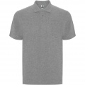 Centauro Premium short sleeve unisex polo, Marl Grey