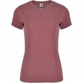 Fox short sleeve women's t-shirt, Heather Garnet