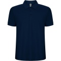 Pegaso Premium short sleeve men's polo, Navy Blue