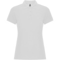 Pegaso Premium short sleeve women's polo, White