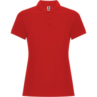 Logo trade promotional giveaways picture of: Pegaso Premium short sleeve women's polo