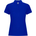 Pegaso Premium short sleeve women's polo, Blue