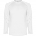 Montecarlo long sleeve kids sports t-shirt, White