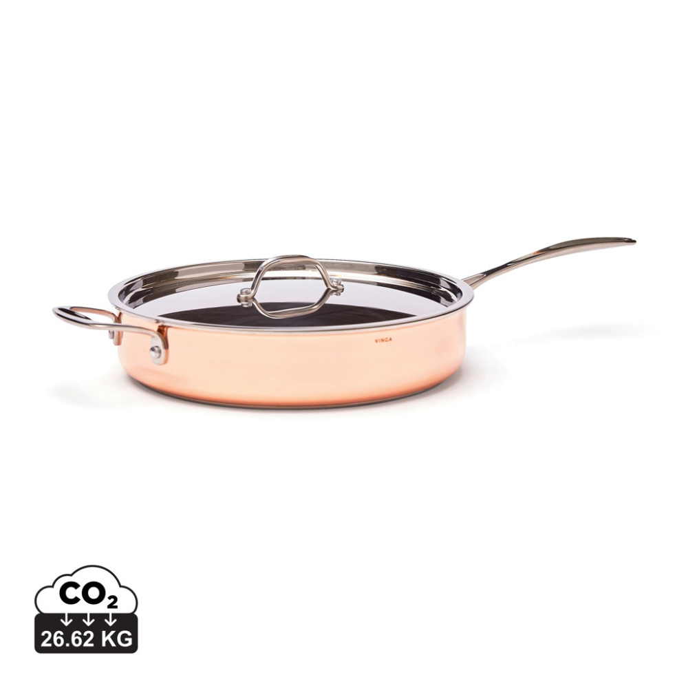 Logo trade promotional items picture of: VINGA Baron copper sauté pan