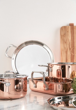 Logo trade promotional giveaway photo of: VINGA Baron copper saucepan